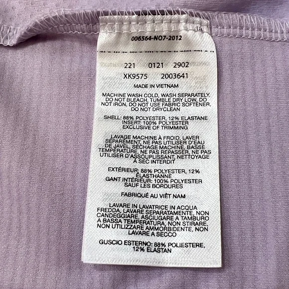 Columbia Omni-Wick Pale Lilac Cowl Neck Long Sleeve Activewear Shirt XXL NWT - Picture 7 of 11